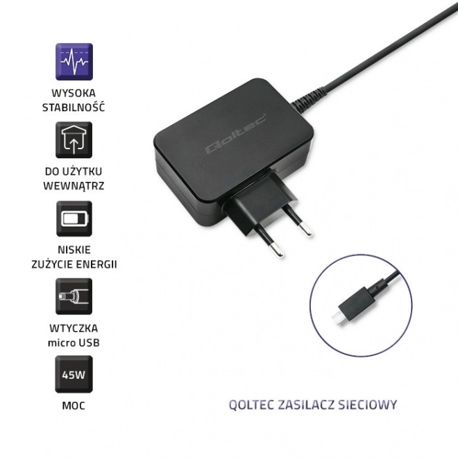 Polnilnik za prenosni računalnik ASUS 45W