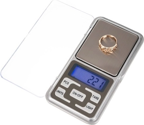 Natančno tehtanje 0,01 g za nakit in drobnarije