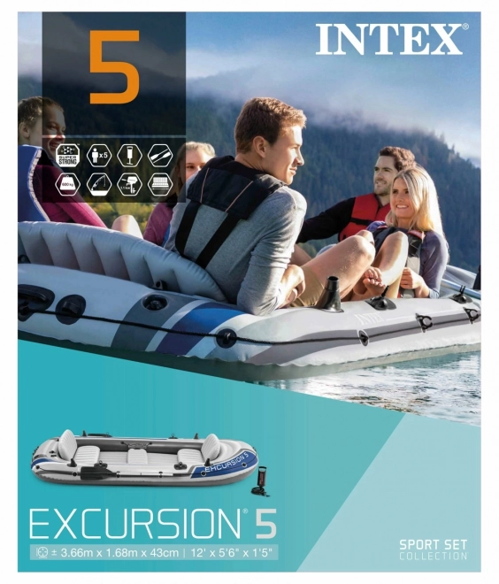 Napihljiv čoln za 5 oseb Excursion 5