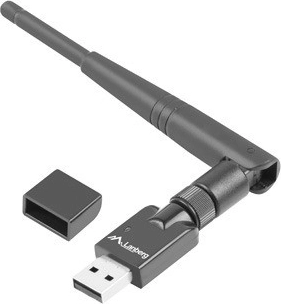 USB Wi‑Fi adapter Lanberg z odstranljivo anteno