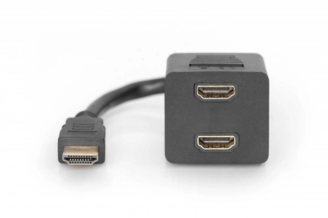HDMI HighSpeed 1080p 24Hz FHD razdelilni/razdeljen kabel Tip HDMI A/2xHDMI A M/ dolžina 0,2 m črna