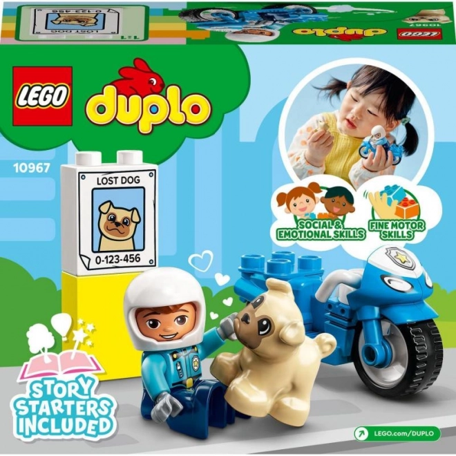 LEGO Duplo 10967 Policijski motor
