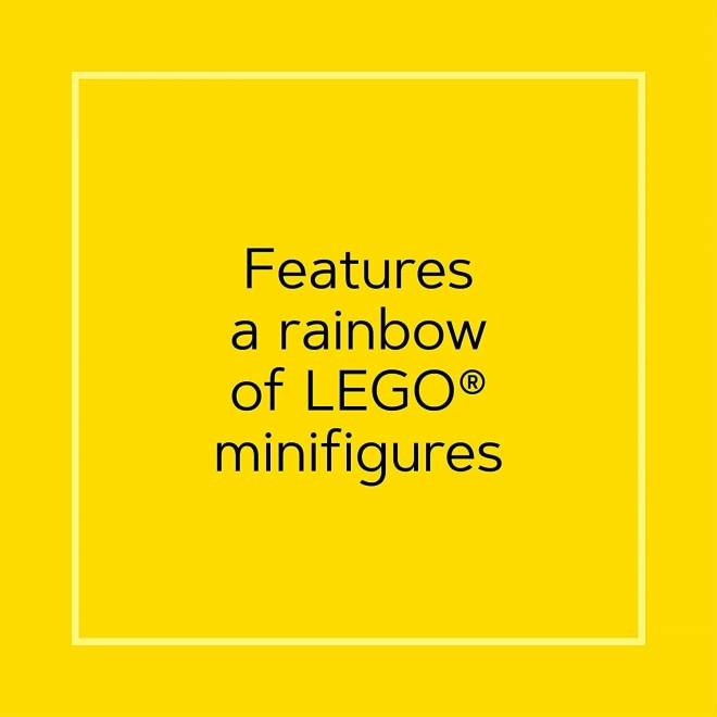 Chronicle Books LEGO® Mavrične minifigure 1000 kosov