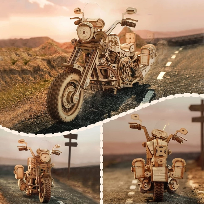 Moto Cruiser LK504 - 3D lesena sestavljanka