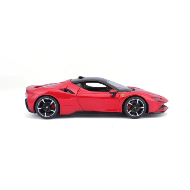 Bburago 1:24 Ferrari Top SF90 Stradale Rdeč