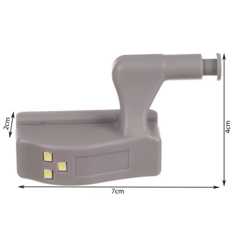 3 LED obešena omara svetilka 23025