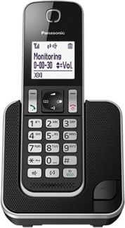 Brezžični telefon Panasonic KX-TGD310 črn