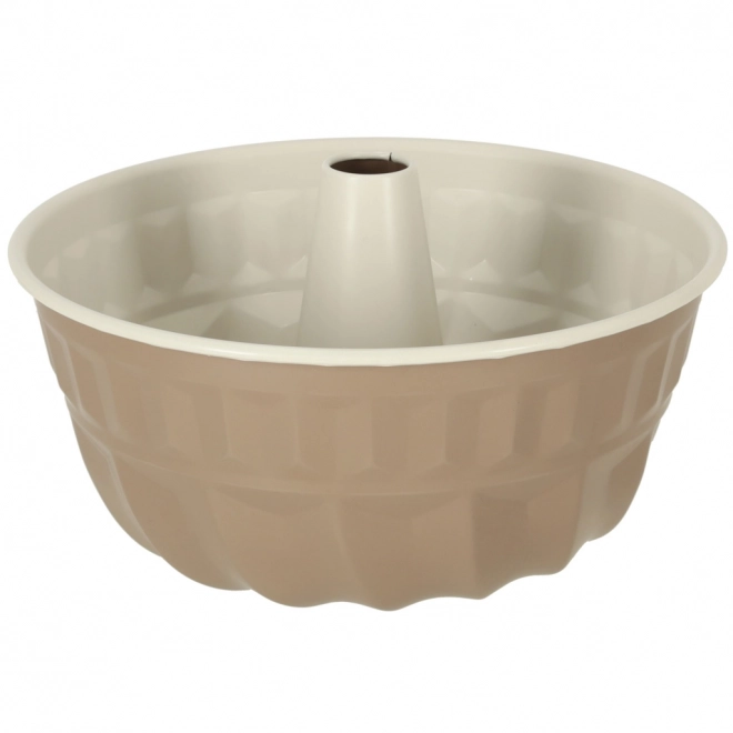 Okrogla oblika za torte z rokavom za peko muffinov 22 cm rjava