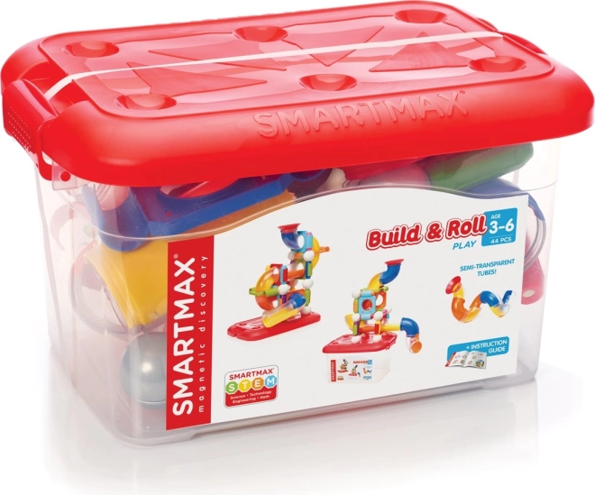 SmartMax - zabojnik s kroglično stezo - 44 kos