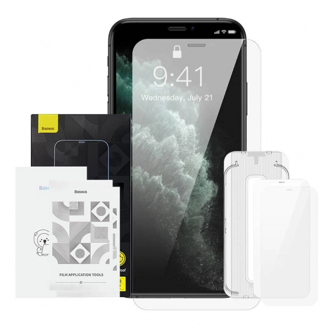 Baseus kristalno kaljeno steklo 0,3 mm za iPhone X/XS