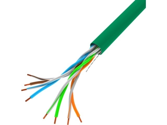UTP kabel kat. 5e žica CU zelena