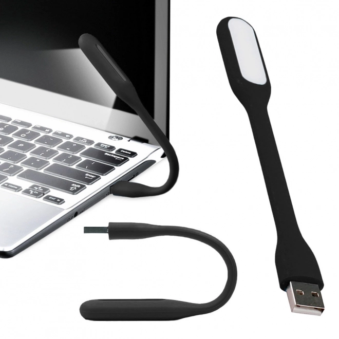 Silikonska fleksibilna USB svetilka za prenosnik