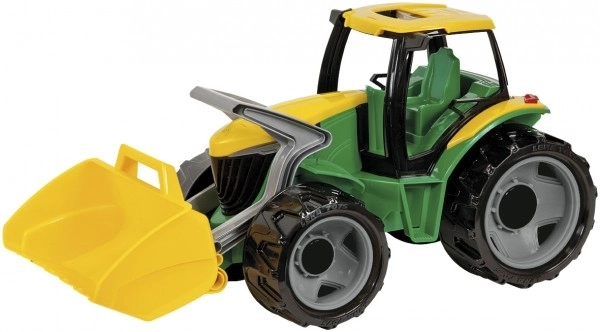 Otroški traktor z žlico Zeleno-Rumeni