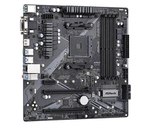 ASRock B450M Pro4 R2.0 AM4 uATX osnovna plošča