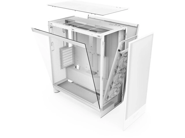 Računalniški ohišje H7 Flow midi tower z oknom bela