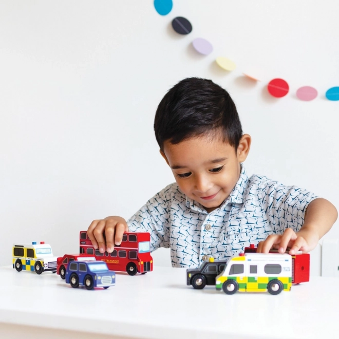 Le Toy Van Set avtomobilčk Londra