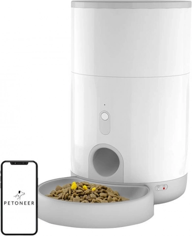 Pametni dozirnik hrane za mačke in majhne pse PETONEER Nutri Mini 2,6 l