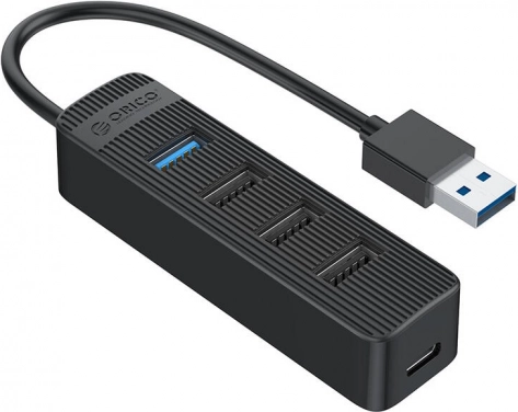 Orico USB razdelilnik 1× USB 3.0 in 3× USB 2.0, črn