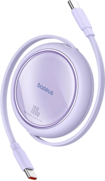 Zložljiv USB-C kabel Baseus Free2Draw, 100 W, 1 m