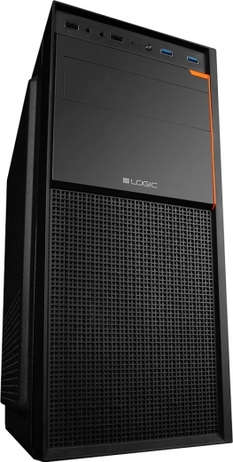 Sodoben dizajn z oranžnimi poudarki