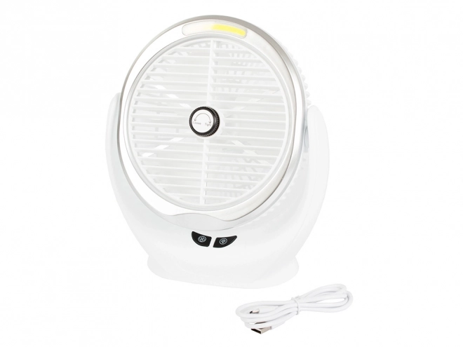 Brezžični namizni ventilator – Bel