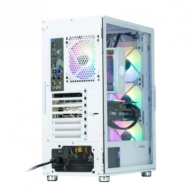Bela računalniška ohišja I3 Neo ATX Mid Tower RGB