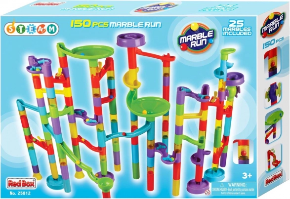 Plastična kroglična steza – sestavljanka 150 delov (25 kroglic)