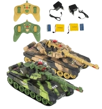 Komplet RC T90 tankov na daljinsko upravljanje