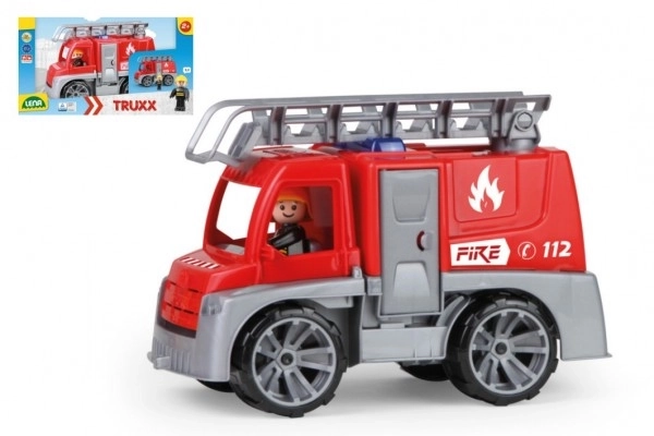 Auto Truxx gasilci plast 29cm s figuro v škatli 39x22x16cm 24m+