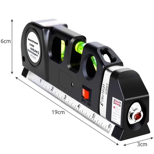 Laserska vodna tehtnica z merilom 250 cm Bigstren 21747