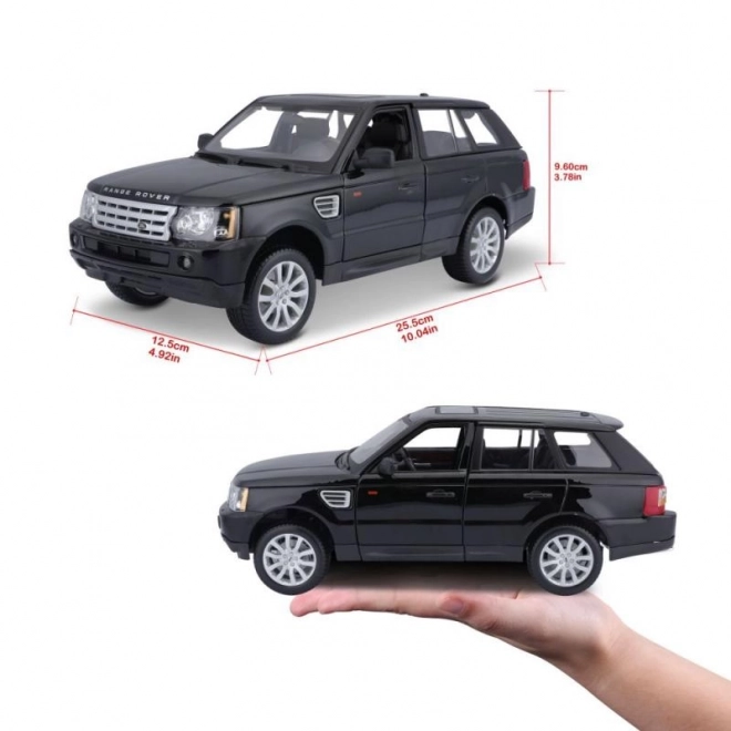 Model Range Rover Sport črne