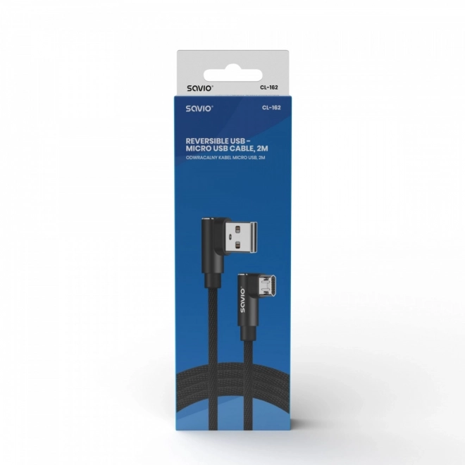 Kabel z oboustranskim konektorjem USB Micro USB - USB A 2m