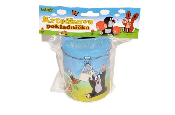 Kovinska škatlica Krtek z zaklepanjem