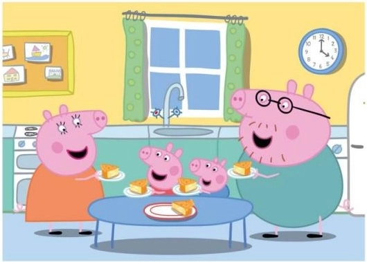 Priljubljen motiv PEPPA PIG