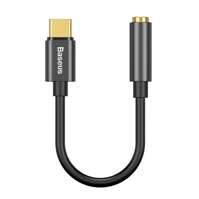 Zvočni adapter Baseus L54 USB-C mini jack 3,5 mm - črna