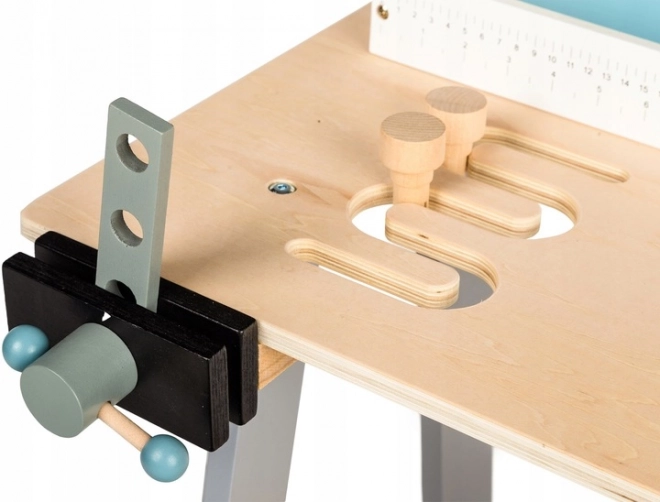 Lesena delavnica s orodjem 32 delov Ecotoys