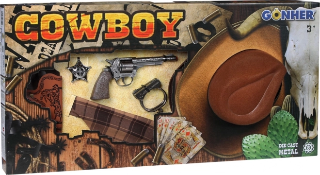 Kavbojski set s klobukom