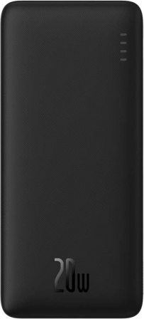 Baseus Airpow power banka 10000 mAh 20 W črna
