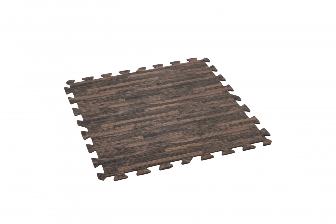 Pena podloga za vrtni bazen 50 x 50 cm Bestway imitacija lesa - 12 kosov