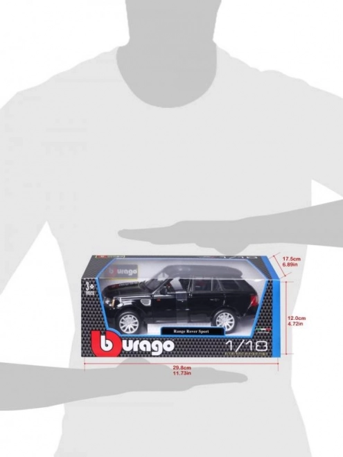 Model Range Rover Sport črne