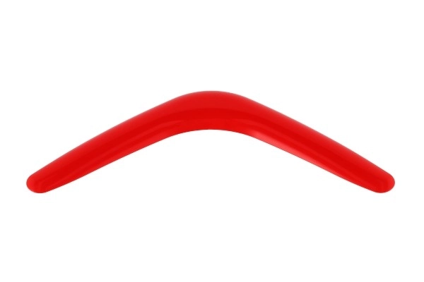 Bumerang plast 28cm 3 barve