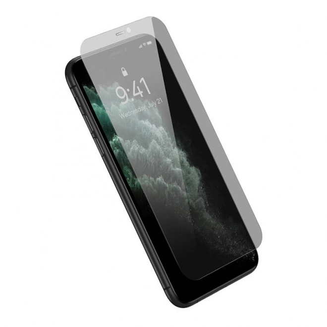 Baseus Crystal zasebnost zaščitno steklo za iPhone X/XS