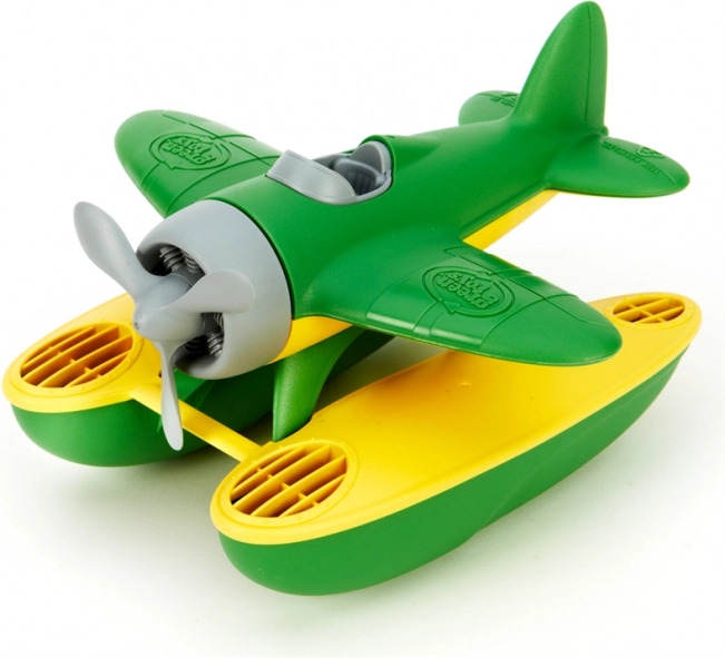 Green Toys hidroplan zelen – plavajoča ekološka vodna igrača