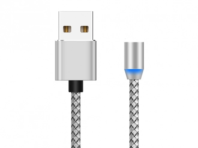 Magnetni polnilni kabel s tremi priključki