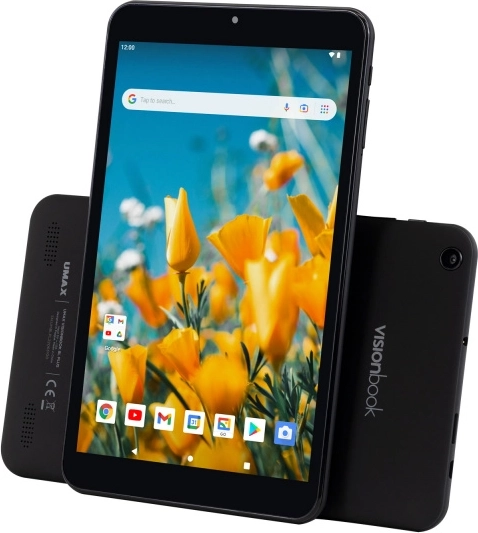 UMAX VisionBook 8L Plus tablični računalnik 8" IPS, 2 GB RAM, 32 GB, Android 12