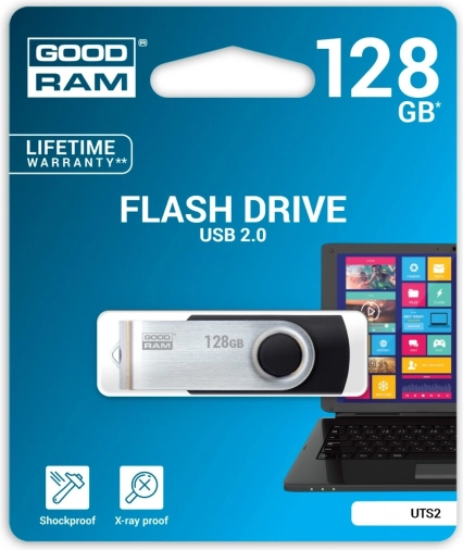 USB ključ Goodram Twister 128GB črn