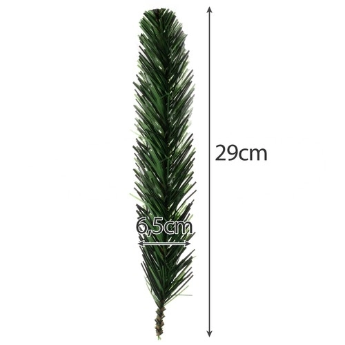 Umetne smrekove vejice 29 cm, 40 kosov Ruhhy 22513