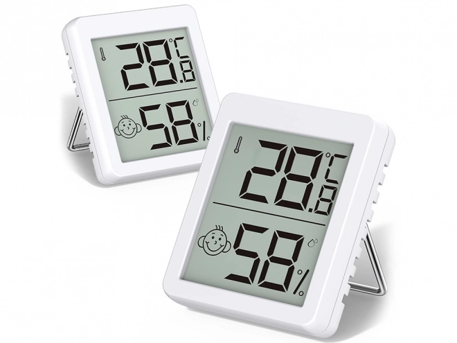 Digitalni termometer z vlažnostjo za dom