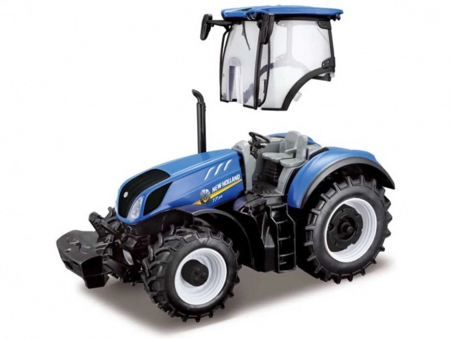 Kmetijski traktor New Holland s prikolico za konje