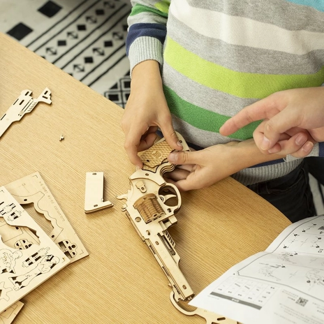 RoboTime 3D les puzzle za sestavljanje Revolver Corsac